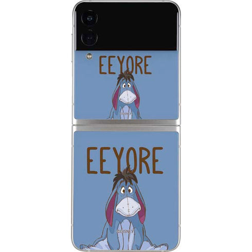 Disney Winnie the Pooh Eeyore Portrait Galaxy Z Flip4 5G Skin